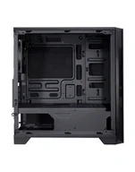 Obudowy komputerowe - Inter-Tech H-606 - silenced - microATX - black - miniaturka - grafika 1
