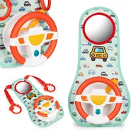 Zabawki interaktywne dla dzieci - Kierownica interaktywna mata do samochodu auta - miniaturka - grafika 1