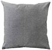 Poszewki na poduszki - Grafitowa poszewka dekoracyjna 60x60 cm STARK - miniaturka - grafika 1