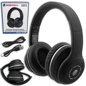 Słuchawki - Nobitech BH100 czarne - miniaturka - grafika 1