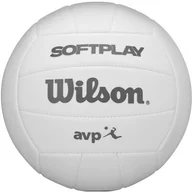 Siatkówka - Piłka siatkowa WILSON AVP Soft Play Biały ( 5) - miniaturka - grafika 1