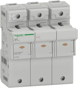 Podstawa bezpiecznikowa, Acti9 SBI, 3P, 125A, rozmiar wkładki 22 x 58 mm, SBI-125-3 - Bezpieczniki elektryczne - miniaturka - grafika 1