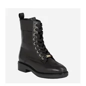 Botki damskie - Trzewiki damskie skórzane Calvin Klein HW0HW01715 37 Czarne (8720108620246). Buty za kostkę damskie - miniaturka - grafika 1