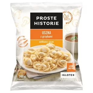Proste Historie Uszka z grzybami 300 g - Dania mrożone - miniaturka - grafika 1