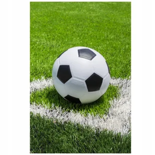 Koc Polarowy Piłka Nożna 100x150 cm Ciepły i Miękki Koc Sportowy - Koce i narzuty dla dzieci - miniaturka - grafika 1