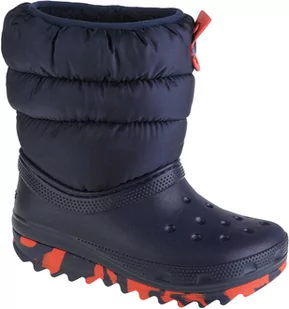 Crocs Classic Neo Puff Boot Kids 207684-410 Rozmiar: 32/33 - Buty dla dziewczynek - miniaturka - grafika 1