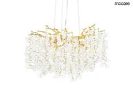 Lampy sufitowe - Riviera 60 lampa wisząca 8-punktowa złota MSE010100391 - miniaturka - grafika 1