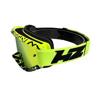 Gogle i okulary motocyklowe - HZ Signature 18 31WH86 yellow fluo/black motocross goggles - miniaturka - grafika 1