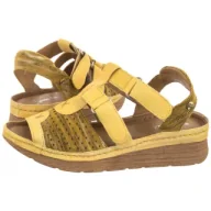 Sandały damskie - Sandały Żółte L6847-17/00-1 (MA1352-b) Maciejka - miniaturka - grafika 1