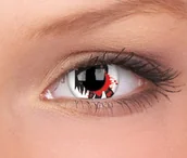 Soczewki kontaktowe - Maxvue Vision Crazy Lens - Blood Scream, 2 szt. - miniaturka - grafika 1