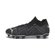 Piłka nożna - PUMA Męskie buty piłkarskie Future Match Fg/Ag, Puma Black Puma Silver, 42 EU - miniaturka - grafika 1