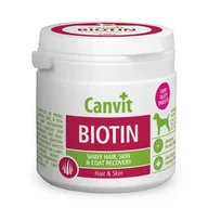 Suplementy i witaminy dla psów - Brit CANVIT BIOTIN DOG 100G - miniaturka - grafika 1