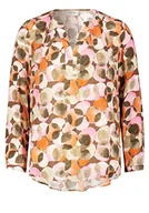 Bluzki damskie - Cartooon Damska 8527/7081 bluzka, brązowa/różowa, 38, Br?zowy/Ró?owy, 38 - miniaturka - grafika 1