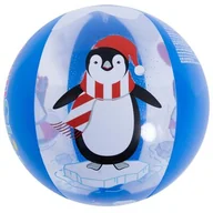 Piłki dla dzieci - PIŁKA PLAŻOWA DMUCHANA 50CM PINGWIN 53060 - miniaturka - grafika 1
