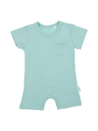 Kombinezony dla dzieci - Chłopięcy rampers miętowy Nicol r.86 - miniaturka - grafika 1