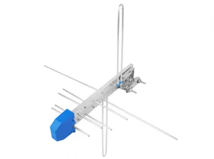 Antena TV logarytmiczna 12 elementowa 6W2HV ze wzmacniaczem. - Anteny TV - miniaturka - grafika 1
