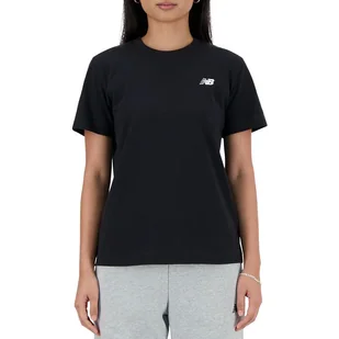 Koszulka New Balance WT41509BK - czarna - Koszulki sportowe damskie - miniaturka - grafika 1