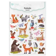 Scrapbooking - NAKLEJKI LEŚNE ZWIERZĄTKA 28SZT DALPRINT DPNK-125 - miniaturka - grafika 1