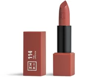 Szminki - 3INA MAKEUP 3INA Makeup - Vegan - Cruelty Free - The Lipstick 114 - długotrwała pomadka do ust - matowa pomadka - wodoodporna - mocno pigmentowana pomadka - jasnobrązowa - matowana The Lipstick 114 - miniaturka - grafika 1