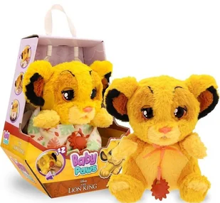 BABY PAWS KRÓL LEW SIMBA MASKOTKA INTERAKTYWNA DŹWIĘKI - Maskotki i pluszaki - miniaturka - grafika 1
