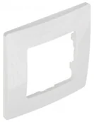 Akcesoria do alarmów - Legrand Niloe - Ramka pojedyncza biała 665001 - miniaturka - grafika 1