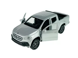 Welly Mercedes-Benz X-Class Srerbny 1:34 Samochów Nowy Metalowy Model - Samochody i pojazdy dla dzieci - miniaturka - grafika 1