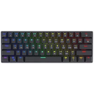 SAVIO BLACKOUT RED mechaniczna Gaming podświetlenie RGB - Klawiatury - miniaturka - grafika 1