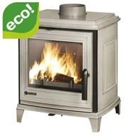 Piece wolnostojące - Piec wolnostojący INVICTA SEDAN S szara emalia - miniaturka - grafika 1