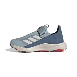 adidas Uniseks - dzieci Terrex Voyager 21 Slip-On Travel Shoes, magic grey/putty mauve/pure ruby, 36 EU - Buty dla chłopców - miniaturka - grafika 1