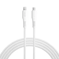 Kable komputerowe i do monitorów - 4smarts 465592 kabel Lightning 1,5 m Srebrny, Biały - miniaturka - grafika 1