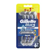 Maszynki do golenia i wkłady - Gillette Blue 3 6szt Maszynka do golenia - miniaturka - grafika 1
