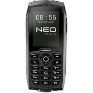 Telefony komórkowe - Hammer NEO 84-002 Czarny - miniaturka - grafika 1