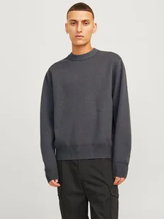 Jack & Jones Sweter w kolorze antracytowym - Swetry męskie - miniaturka - grafika 1