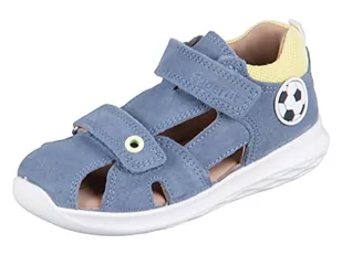 Superfit Bumblebee sandały niebieskie/żółte, 8010, 20 EU, Niebieski żółty 8010, 20 EU - Buty dla chłopców - miniaturka - grafika 1