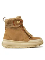 Śniegowce damskie - Merrell Śniegowce Marquette Thermo Lace Wp J007058 Brązowy - miniaturka - grafika 1