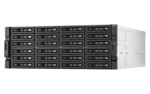 QNAP TL-R2400PES-RP obudowa do dysków twardych Obudowa HDD/SSD Czarny, Szary 2.5/3.5" - Obudowy i kieszenie na dyski twarde - miniaturka - grafika 1