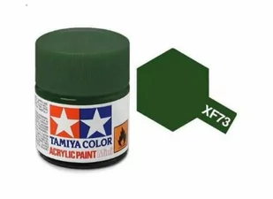 Tamiya Farba Acrylic Mini XF-73 Dark Green - Akcesoria i części modelarskie - miniaturka - grafika 1