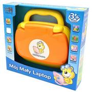 Zabawki interaktywne dla dzieci - Zabawka laptop edukacyjny HH POLAND Mój mały laptop 61905-DZ-4603 - miniaturka - grafika 1