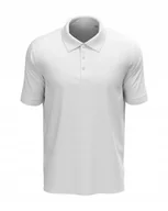 Koszulki męskie - Koszulka męska polo T-shirt Polówka Stedman ST9060 White DUŻY ROZMIAR 3XL - miniaturka - grafika 1