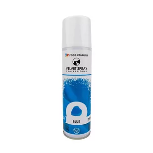 Barwnik aerozol (spray) Food Colours 250 ml Blue - Dodatki do ciast w proszku - miniaturka - grafika 1