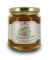 Konfitury, marmolady, powidła - Słodka pikantna Mostarda z kandyzowanych fig, 380 g / Brezzo - miniaturka - grafika 1