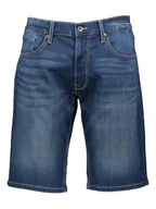 Spodnie męskie - Pepe Jeans Bermudy dżinsowe w kolorze granatowym - miniaturka - grafika 1