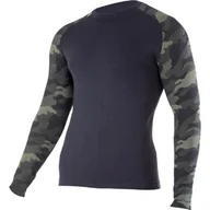 Odzież robocza - LAHTI PRO Koszulka termoaktywna moro ziel.-czar. "2xl/3xl" ce lahti L4120805 - miniaturka - grafika 1