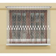 Firany - Firanka żakardowa odpasowana z wszytą taśmą marszczącą 160 x 300 cm - miniaturka - grafika 1