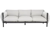 Sofy ogrodowe - Sofa ogrodowa 3-osobowa jasnoszara ESPERIA - miniaturka - grafika 1
