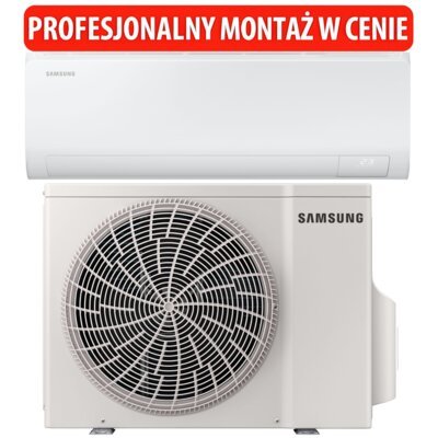 SAMSUNG Klimatyzator Split, Pompa ciepła powietrze - powietrze Cebu S2 AR50F09C1AHNEU AR50F09C1AHXEU z usługą montażu