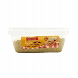Halvah vanilla Sener 300 g - Chałwa - miniaturka - grafika 1