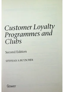 Customer Loyalty Programmes and Clubs - Biznes - miniaturka - grafika 1