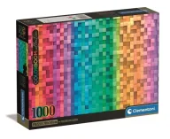 Puzzle - Puzzle 1000 Compact Colorboom Pixel - Clementoni - miniaturka - grafika 1
