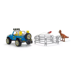Schleich 41464 Samochód terenowy z miejscem dla dinozaur (SLH 41464) - Figurki dla dzieci - miniaturka - grafika 1